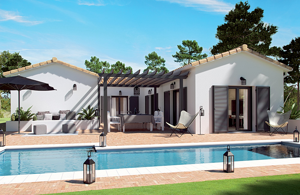 Modèle de maison Villa Patio