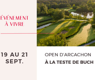 Couleur Villas, partenaire de l’Open du golf d’Arcachon !